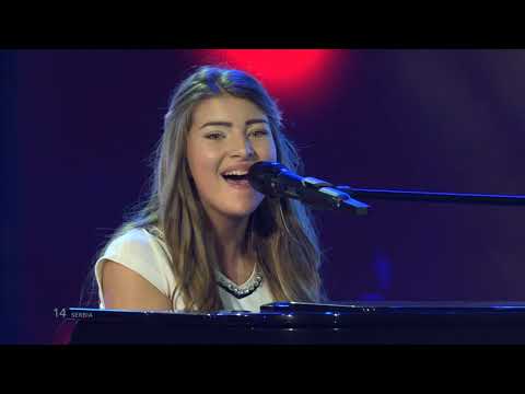 Emilija Djonin - Svet u mojim očima / World In My Eyes (Serbia) 2014 LIVE JESC 2014