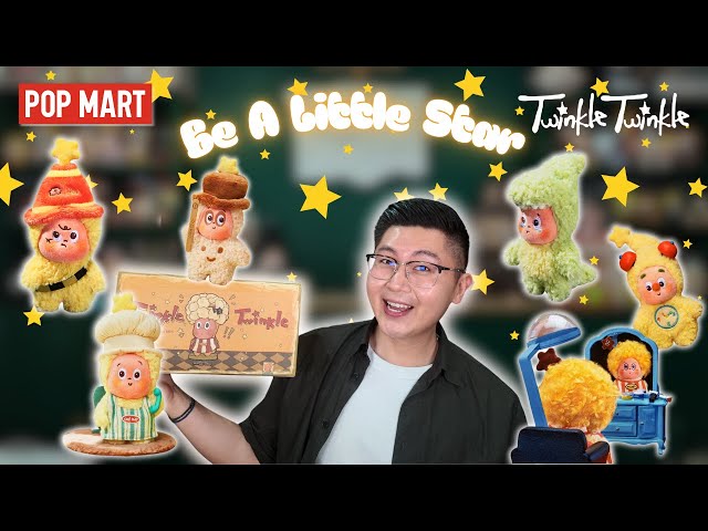 Vídeo relacionado con POP MART Twinkle Twinkle Be a Little Star Series - Plush Pendant de Acción Popular Figura Coleccionable y Adorable Juguete Artístico Regalo Creativo 1PC