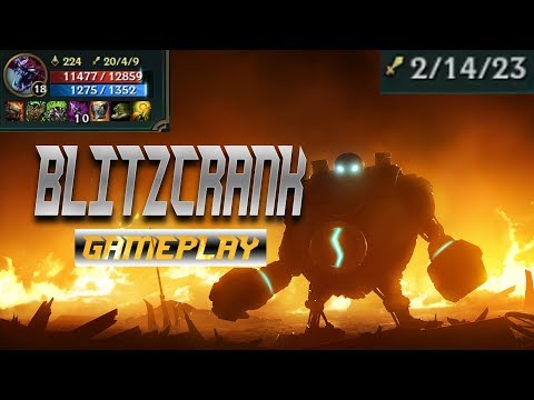 14k hp cho'gath? 41 minute manamune? blitzcrank gameplay 2/14/23
