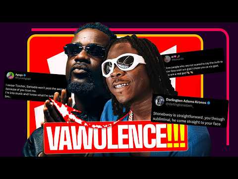 Vawulence : What The Internet Is Saying About Stonebwoy & Sarkodie