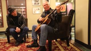 Phil and Dave Alvin play Big Bill Broonzy's guitar