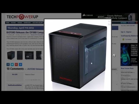 RIOTORO Releases the CR1080 Compact ATX PC Chassis