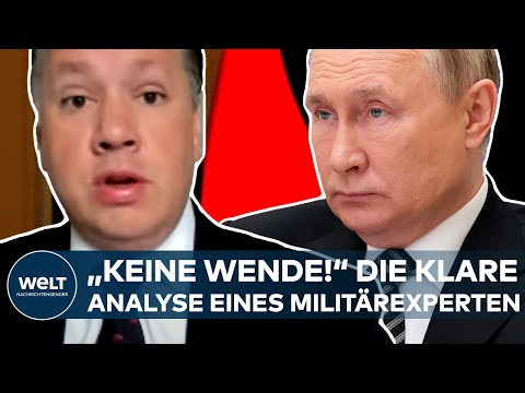 UKRAINE-KRIEG: Putins Offensive? "Das ist keine Wende!" Die klare Analyse eines Militärexperten