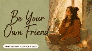 Talk to Yourself Like a Friend | Slow English Podcast (A2 Level)
