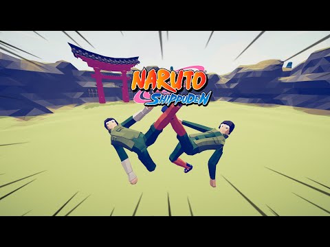 Might Guy & Rock Lee (Naruto) Vs UNITS 2v2 IN TABS | Totally Accurate Battle Simulator