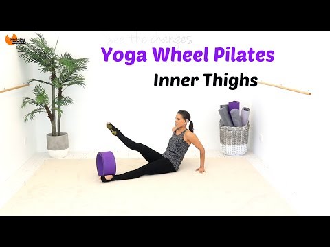 Yoga Wheel Workout Inner Thigh - BARLATES BODY BLITZ Yoga Wheel Pilates Inner Thighs