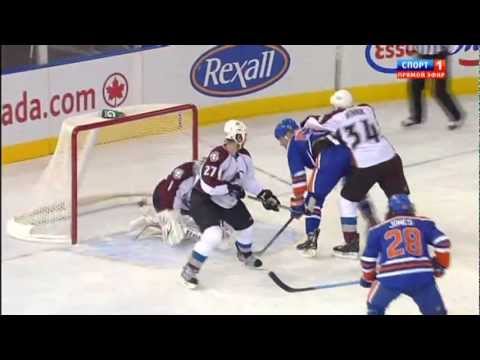 0:2 Goal Ben Eager ( Avalanche & Oilers) NHL, December 9, 2011
