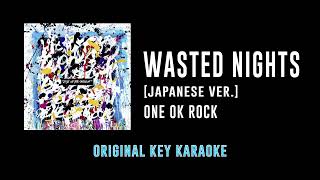 Download lagu Wasted Nights - ONE OK ROCK | カラオケ | Eye of the Storm | Karaoke Instrumental with Lyrics mp3