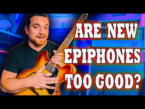 New Epiphone Guitars are insanely good... Inspired by Gibson ES 335 SUPER VERSATILE