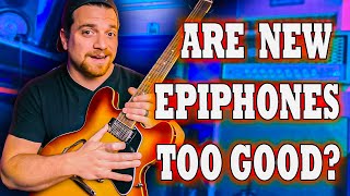 Video thumbnail for New Epiphone Guitars are insanely good... Inspired by Gibson ES 335 SUPER VERSATILE by Steve Sterlacci