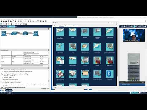 10.4.4 packet tracer - build a switch and router network - physical mode