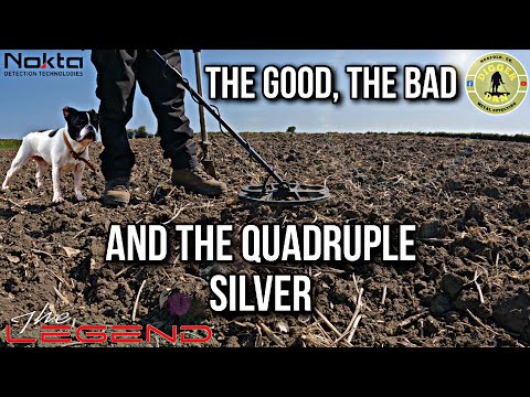 The Good, The Bad | And The Quadruple Silver | Metal Detecting UK | saving silver history | #nokta