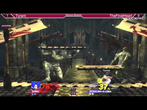 KOFGCC Doha 5.6.2015 - TheFinalHeart (Sonic) vs. Tyrant (Rosalina & Luma) - R4 Winners - SSB4