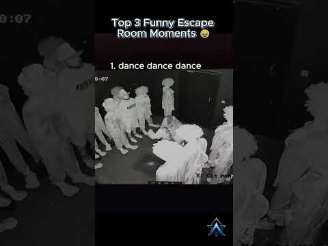 Top 3 Funny Escape Room Moments #funny #memes #trynottolaugh