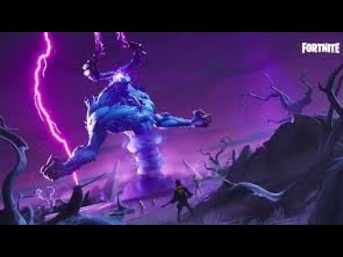 fortnite stormking boss battle no commentary - fortnite save the world gameplay no commentary