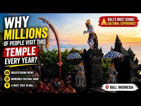 Uluwatu Temple Bali | Kecak Dance | Hanumanji's Epic Fire Act | Ramayan | Sea Temple | Sunset