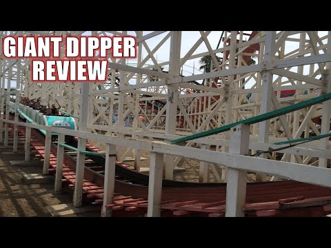 Video review of Giant Dipper by Canobie Coaster