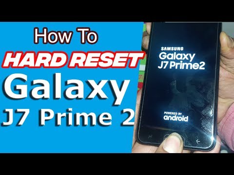 Galaxy J7 Prime 2 - How To Hard Reset Using Hard Keys