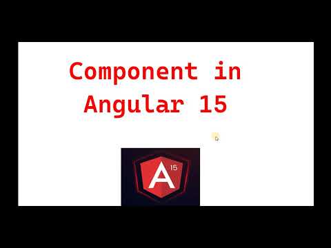 Part 6: - Component in Angular 15 | Angular 15 tutorials for beginnners