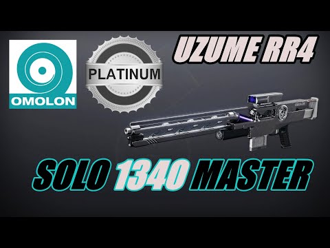 Solo 1340 Master Nightfall (Platinum) Get Your Uzume RR4 Sniper Solo - Behemoth Titan - Destiny 2