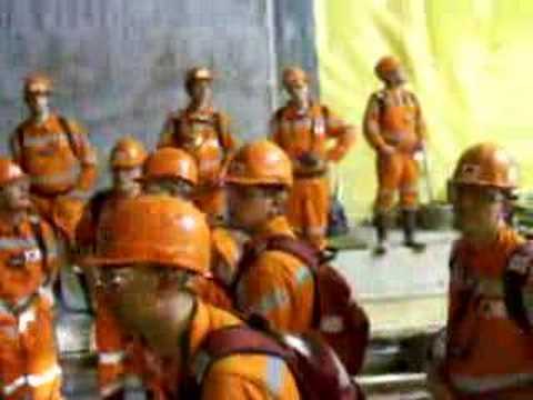 Besuch in der NEAT Baustelle in Sedrun