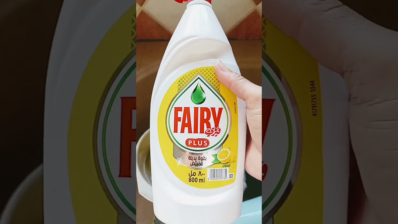 FAIRY PLUS BEST FOR DISHWASHING LIQUID #viral #viral #short #satisfying