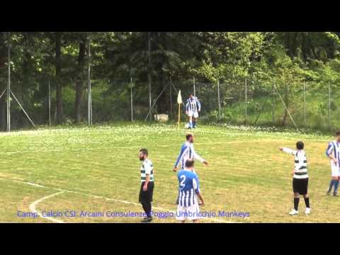 Camp. Calcio CSI: Arcaini Consulenze-Poggio Umbricchio Monkeys