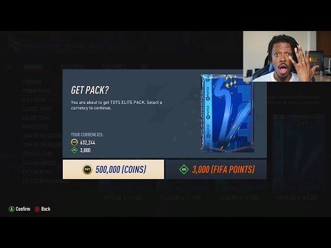 I OPENED THE 500K LIGUE 1 TOTS ELITE PACK & I GOT THIS....