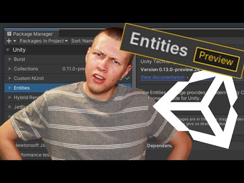 How to Add DOTS/ECS Packages to Unity 2020