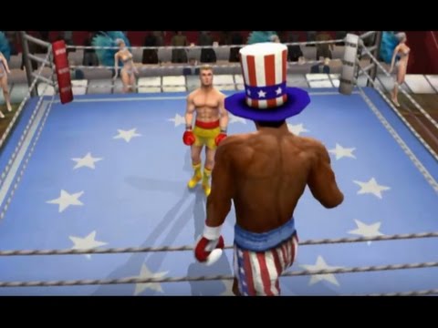 Rocky legends (PS2) Ivan Drago vs Apollo Creed (Career Ivan Drago)
