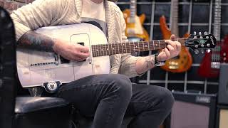 Video thumbnail for Epiphone Airscreamer Airstream Услышать за 60 секунд. by Guitarcollectors