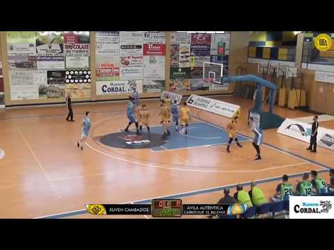 Xuven Cambados 71 - 84 Ávila Auténtica. LEB Plata 17/18. J21
