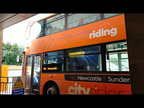 *NEW VINYLS* Cityrider 56 to Newcastle - Go North East 6096 - NL63 YHZ