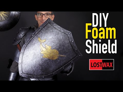 DIY Knight Shield Costume/ EVA Foam Armor Template/Pattern