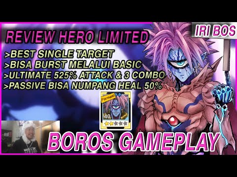REVIEW & GAMEPLAY LORD BOROS HASIL GACHA🔥🔥 DI PVP DAN PVE - ONE PUNCH MAN: The Strongest
