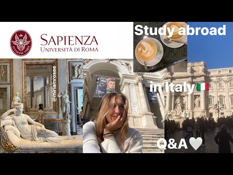 Study abroad in Italy at La Sapienza University q&a 💌 how much I spend, what I study, how to apply
