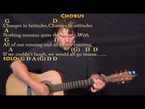 Changes In Latitudes (Jimmy Buffett) Guitar Cover Lesson with Chords/Lyrics