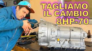 Tagliamo il cambio 8HP70 perchè non entra nella BMW E46 ☹️