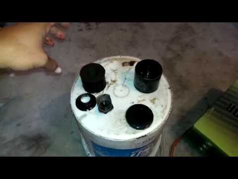 FRAM PH6017A motorcycle oil filter cut open