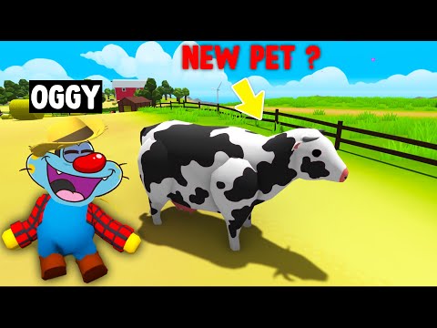OGGY AND JACK FOUND NEW FUNNY PET 😂 IN WOBBLY LIFE