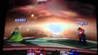 Homer and Marge Simpson- I love to see you smile (Mario &amp; Peach)