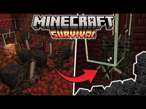 Building an INSANE Wither Skeleton Farm in Minecraft | - Forger's 1.21 Survival Guide | Ep. 40