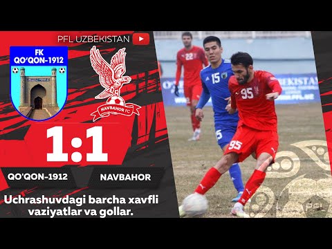 Coca Cola Superliga. 26-tur QO'QON-1912 — NAVBAHOR 1:1