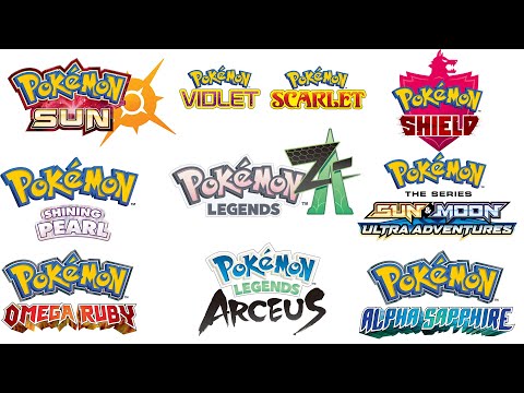 All Pokémon Game Trailers (1996-2026)