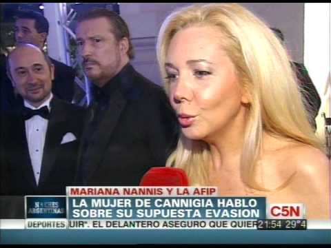 C5N - ENTERTAINMENT: MARIANA NANNIS AND THE AFIP