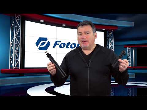 Video Review of the FotoPro X-POD Power Bank Mini Tripod with Ball Head, Black