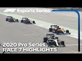2020 F1 Esports Pro Series presented by Aramco: Race 7 Highlights
