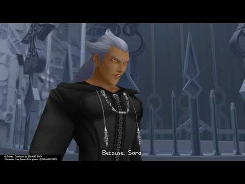 Kingdom Hearts II Final Mix (PS4) Cutscene #450 - Saix Fades Away and Roxas' identity revealed