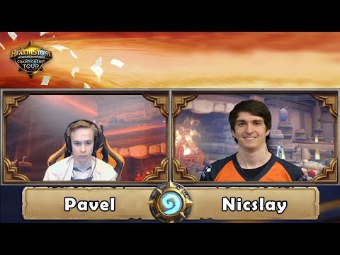 Hearthstone: Pavel vs Nicslay - HCT Europe Summer 2017 (Round 5)