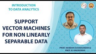 Support Vector Machines for Non Linearly Separable Data